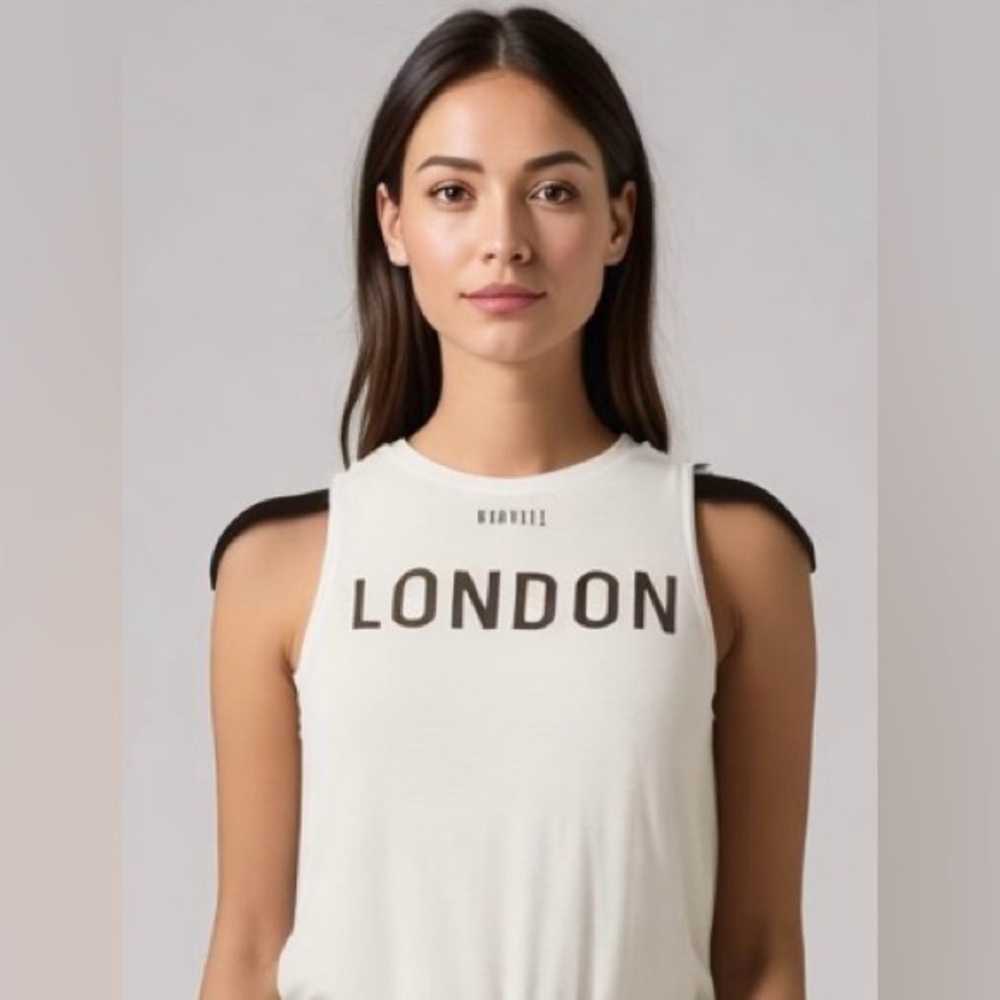 NWT NOBULL Women’s London Tank - Large - White **LIMITED EDITION**